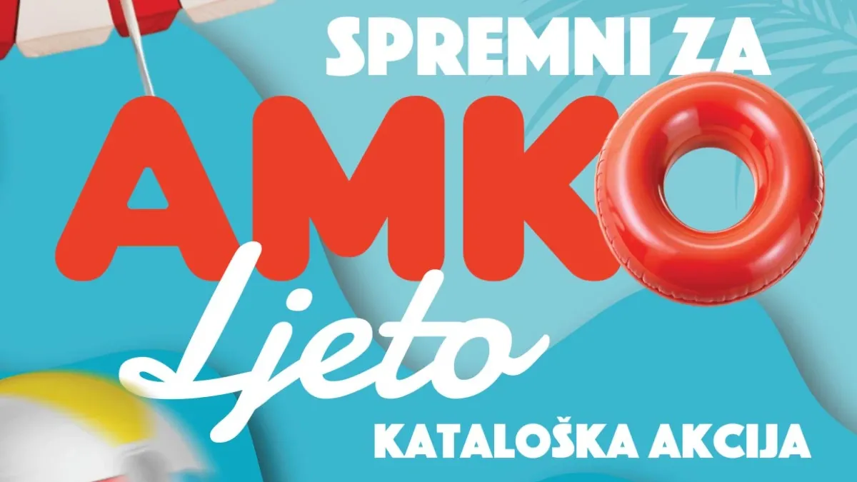 AMKO katalog akcija do 51% popusta – Spremni za ljeto od 01.06. do 15.06.2026