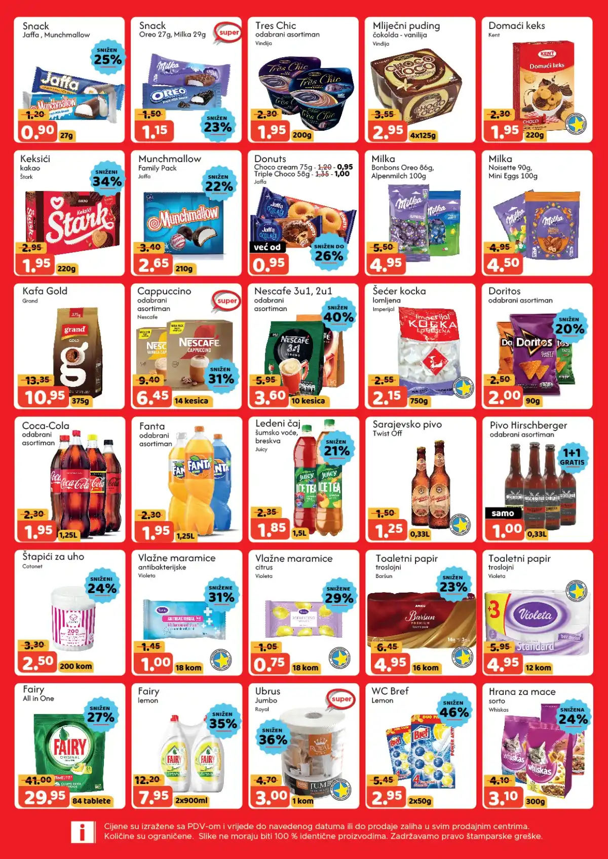 AMKO vikend akcija katalog Bosna i Hercegovina velika sniženja prehrane i kućnih potrepština do 27. aprila 2026 strana 2