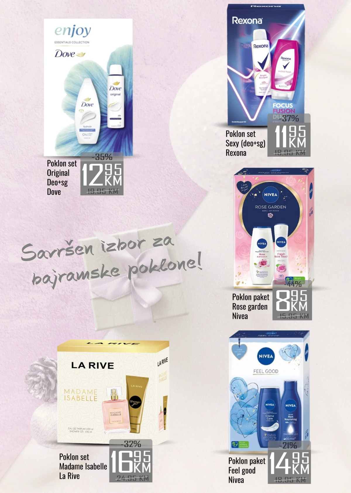 BEST katalog strana 11 – Dove, Rexona i poklon setovi na akciji do 29.05.2026