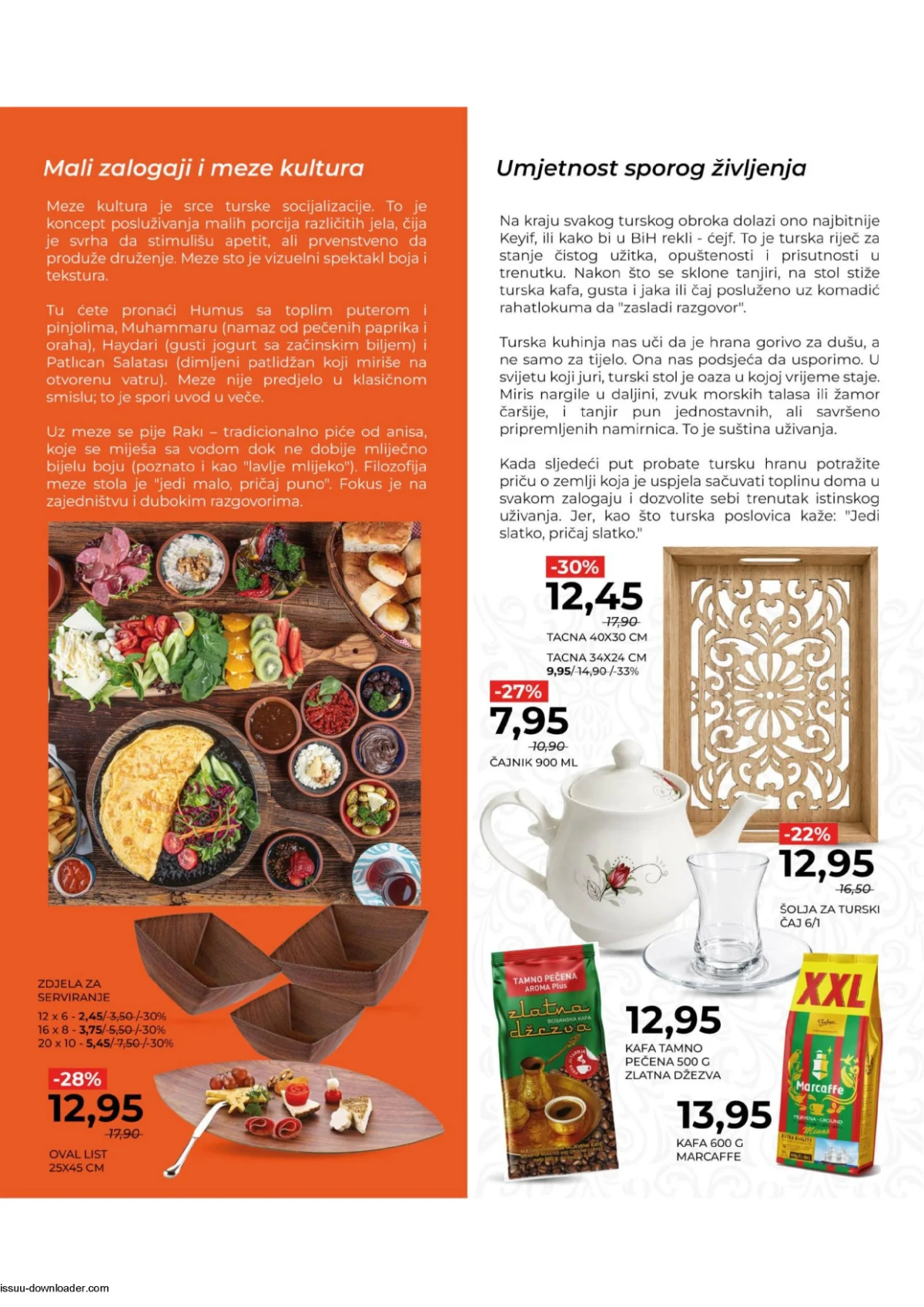 Bingo Magazin Plus katalog maj i jun 2026 meze kultura, turska kafa i proizvodi za serviranje strana 7