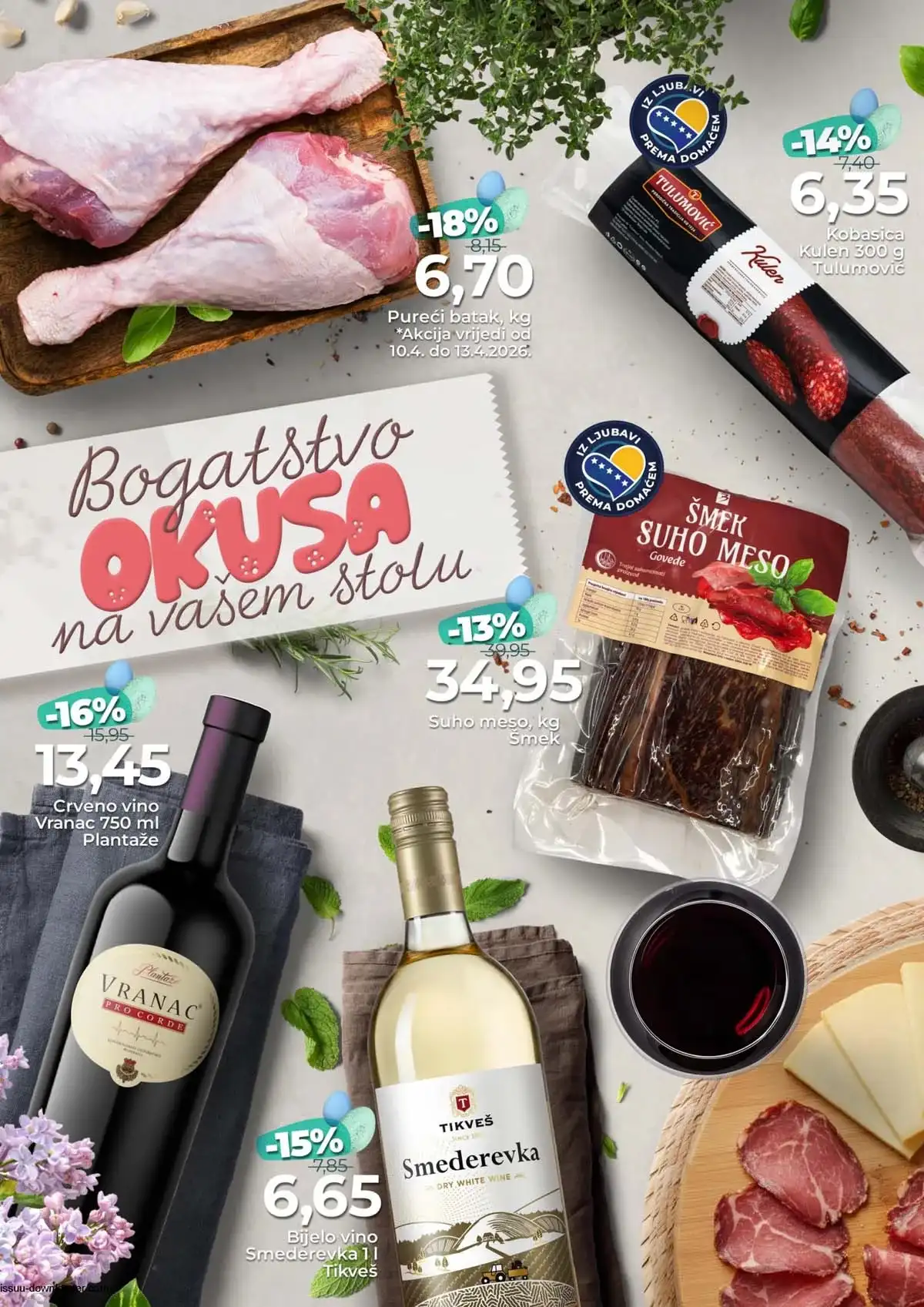 Bingo posebna akcija katalog strana 2 – ponuda i sniženja do 15. aprila 2026.