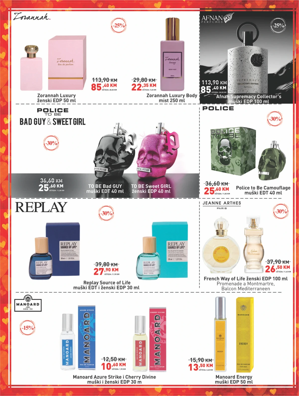 Didaco Shop katalog maj 2026 – parfemi Replay, Police i Manoard strana 2 Didaco Shop akcija parfema do 03.06.2026 – Replay, Police, Manoard i Jeanne Arthes strana 2