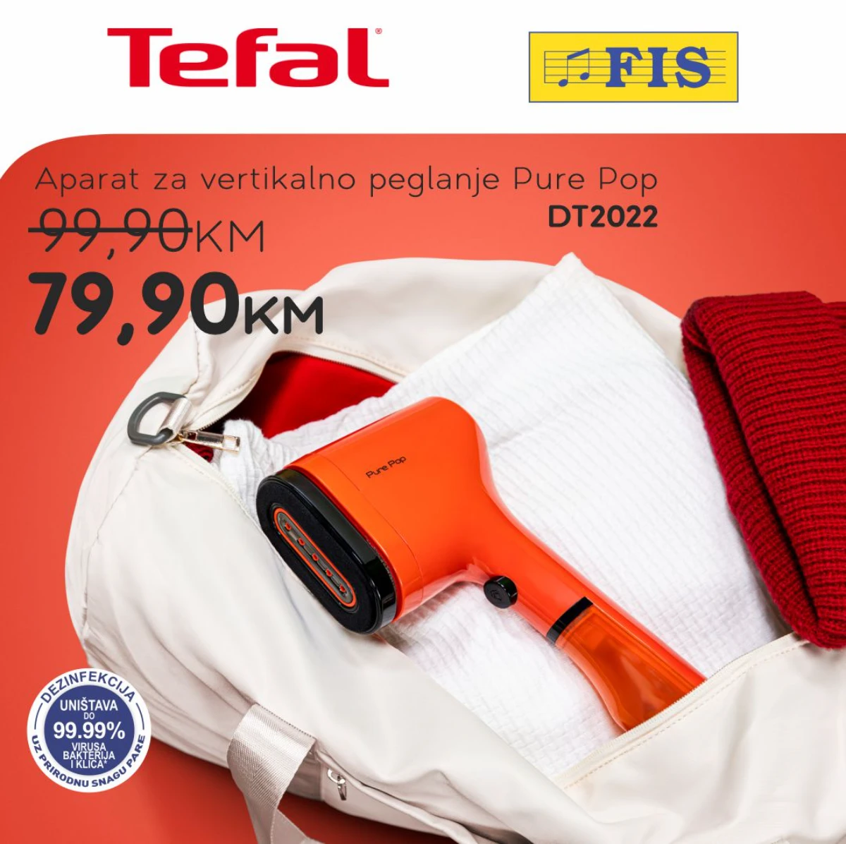 FIS Rowenta i Tefal akcija do 08.06.2026 – pegle, fenovi i uređaji za njegu kose na sniženju
