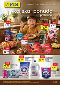 FIS akcija prehrane do 52 posto – Lino Lada, Dorina, kava i slatkiši na sniženju do 14.05.2026
