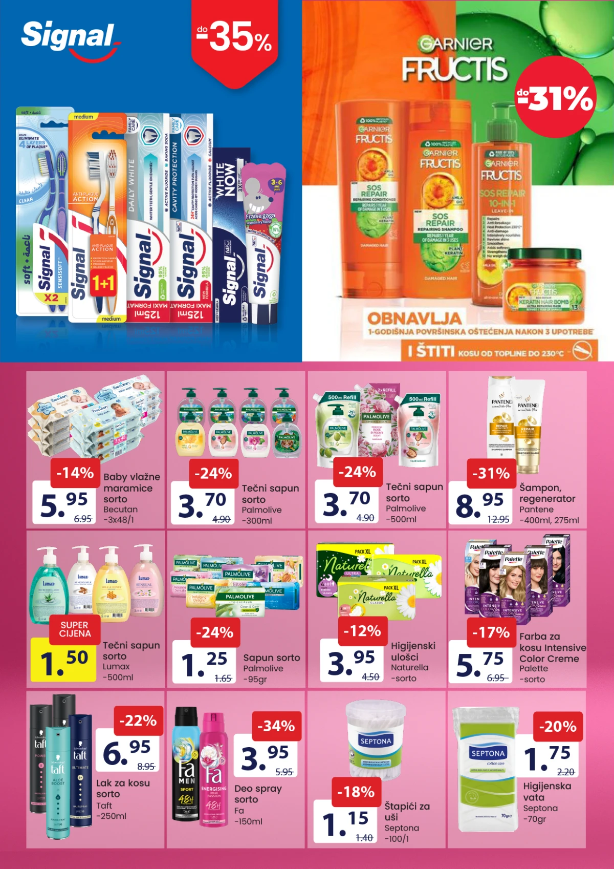 FIS akcija maj 2026 – Nivea, Dove, Gillette i proizvodi za higijenu na akciji