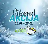 Kort marketi vikend akcija sniženja KORT vikend akcija
