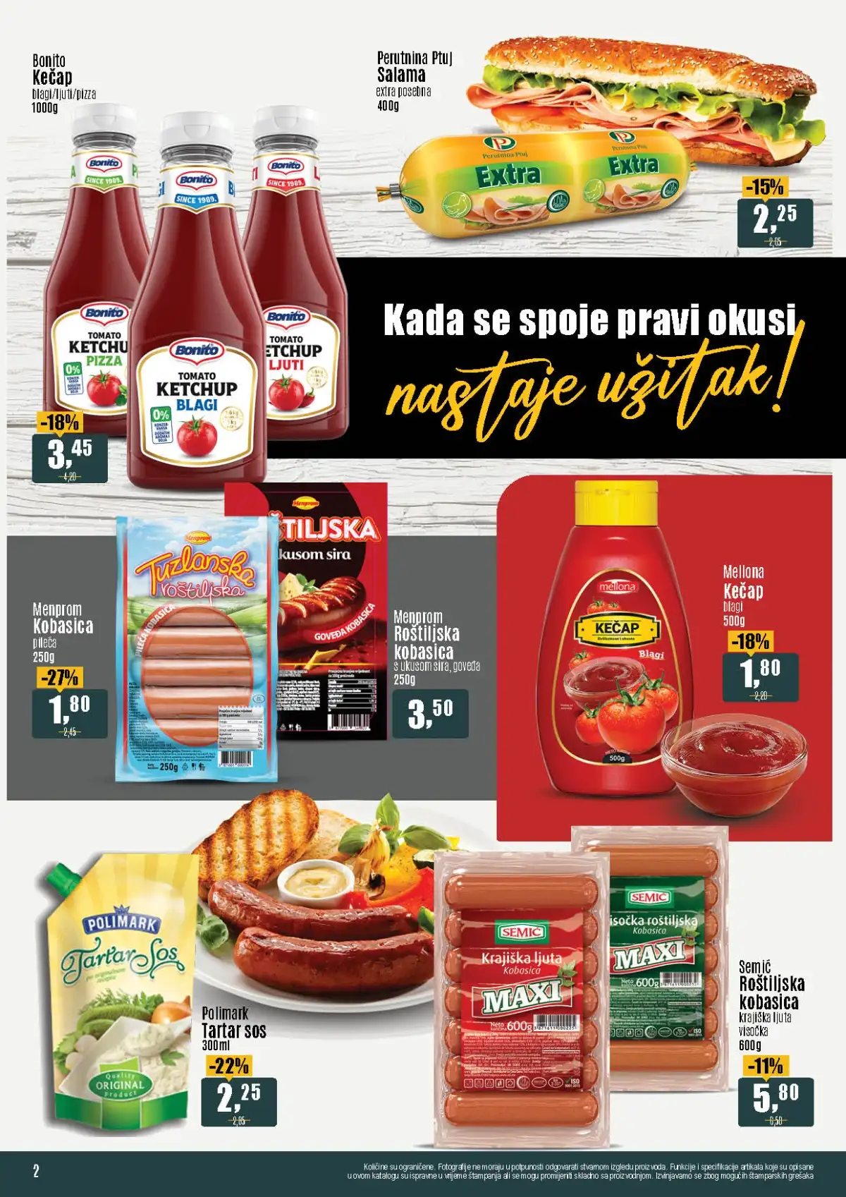 Robot prvomajska akcija do 45 posto sniženja prehrana piće kućne potrepštine april 2026 strana 2