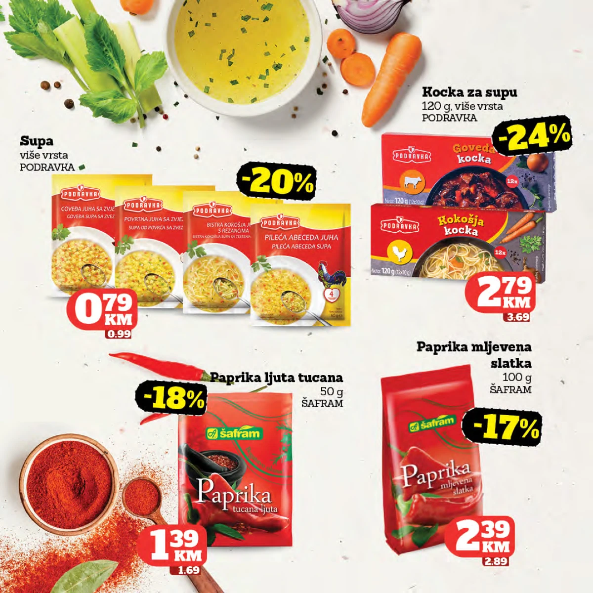 Tropic XXL ušteda katalog – Podravka supe, kocke za supu i paprika na sniženju | strana 03